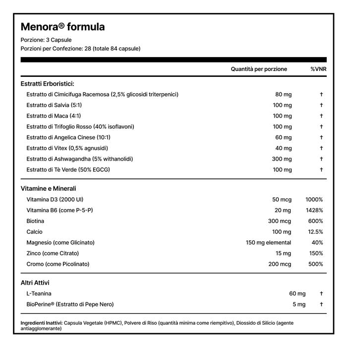 Menora® Menopause Vitamins