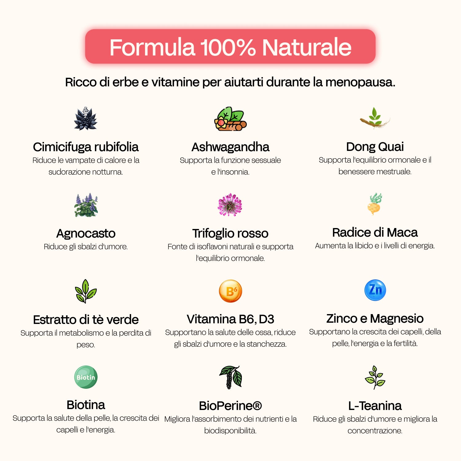 Menora® Vitamine per la menopausa